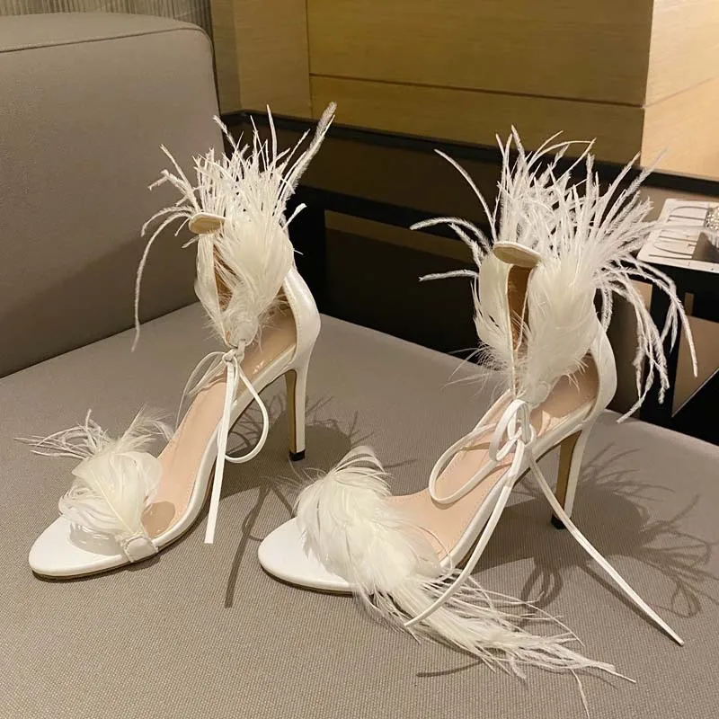 

Women Shoe Women's Sandals Heels Fashion Platform Shoes Thick Sole Straps Woman Summer 2022 Luxury