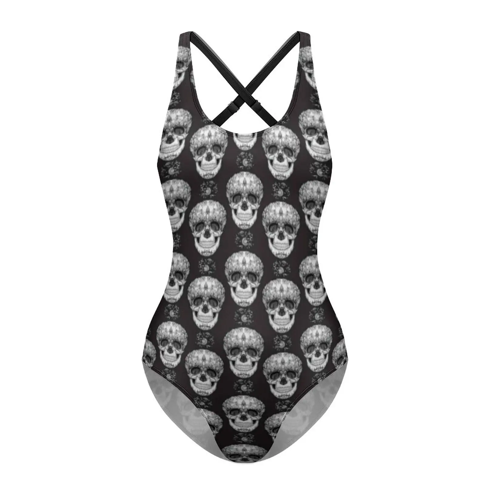 Женское боди с эффектом пуш-ап черный и белый цвет |