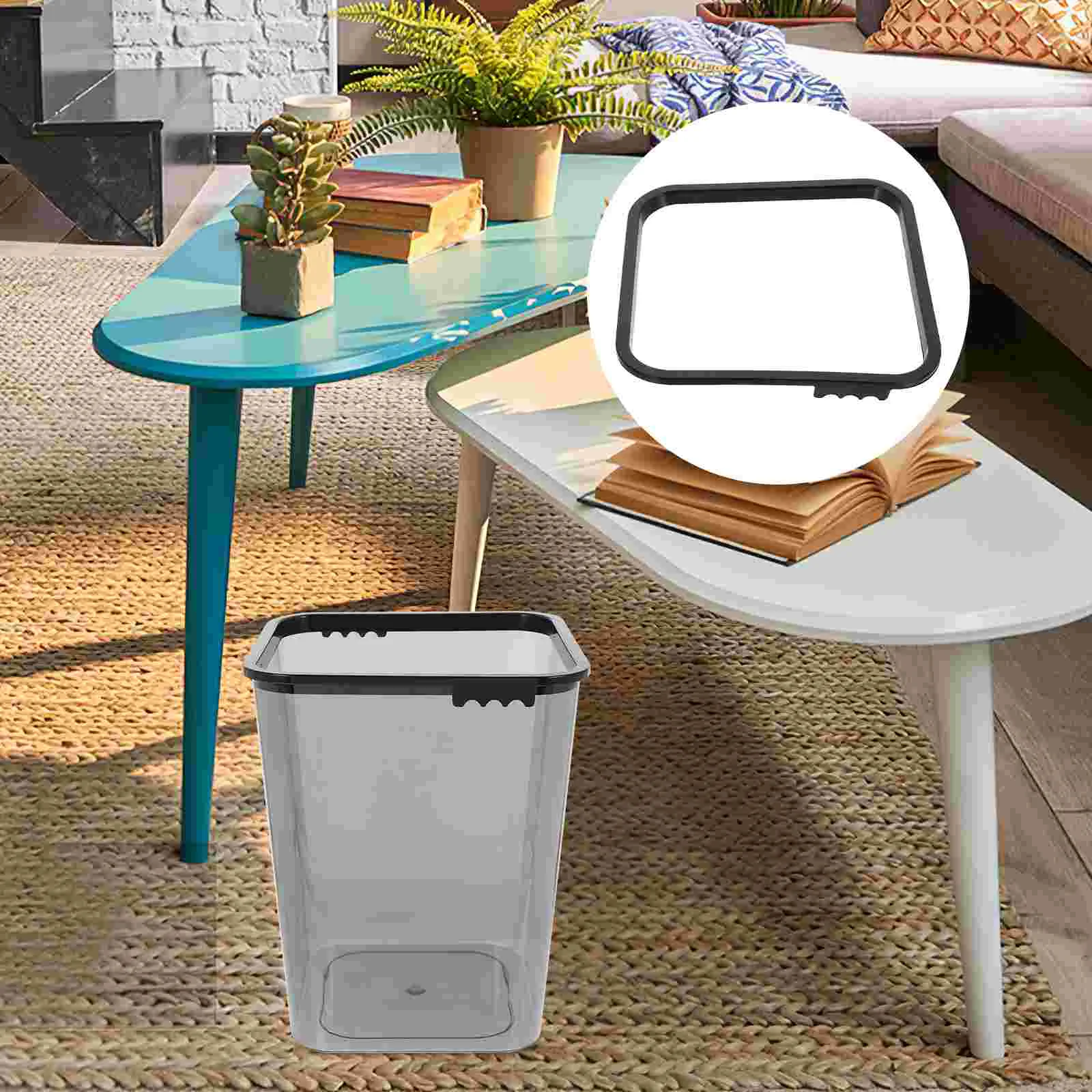 Кухонный мусорный бак квадратные аксессуары пресс-кольца часть мусорного бака