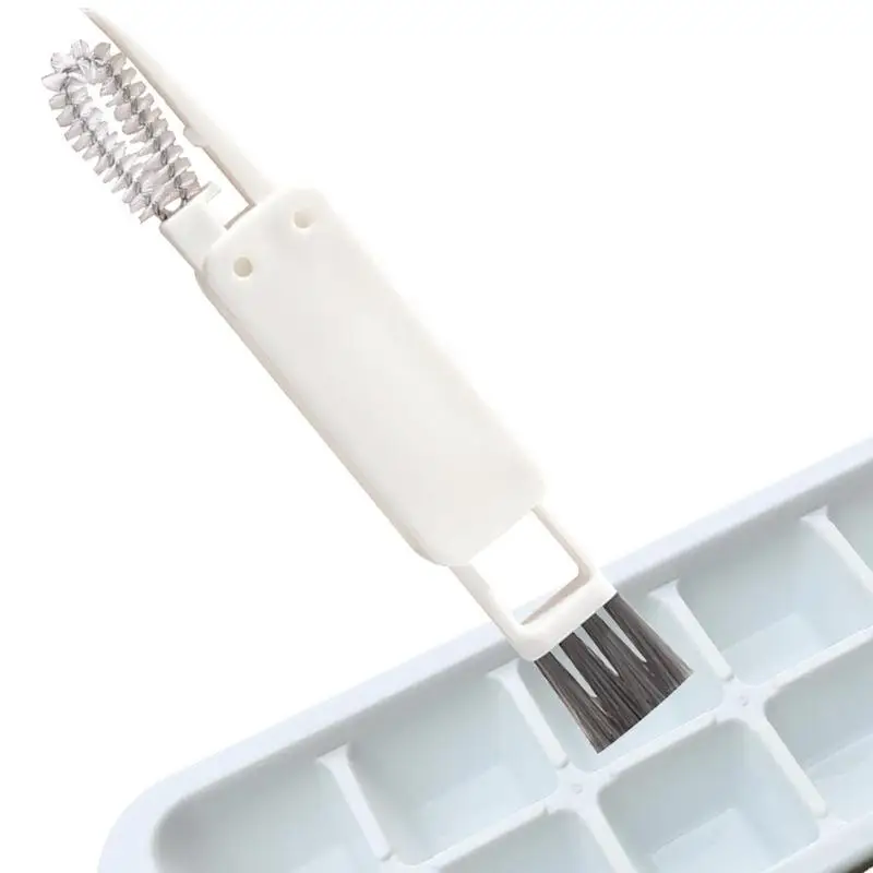

3 In 1 Bottle Cap Cleaning Brush Milk Bottle Brush Kitchen Cup Cover Clean Brush Portable Multifunctional Groove Cleaning Brush