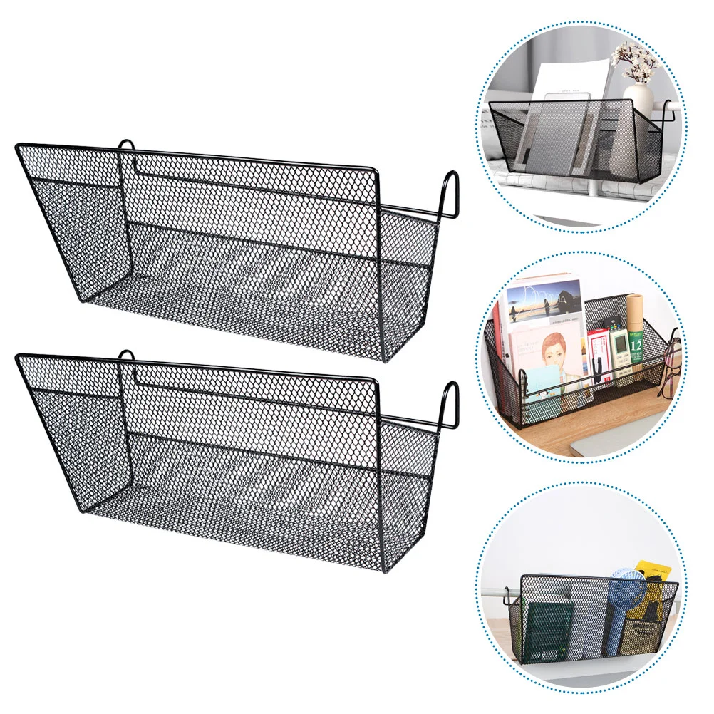 

2pcs Dormitory Hanging Baskets Storage Basket Creative Storage Basket Hanging Wall Baskets Storage Basket Home Accessories