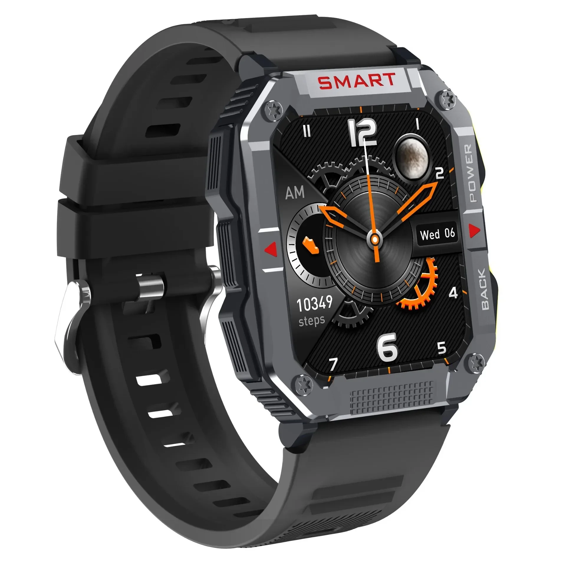 YK01 для Samsung Galaxy A14 A15 A25 A54 A34 Смарт-часы Bluetooth Call 1 83-дюймовый экран спортивные часы