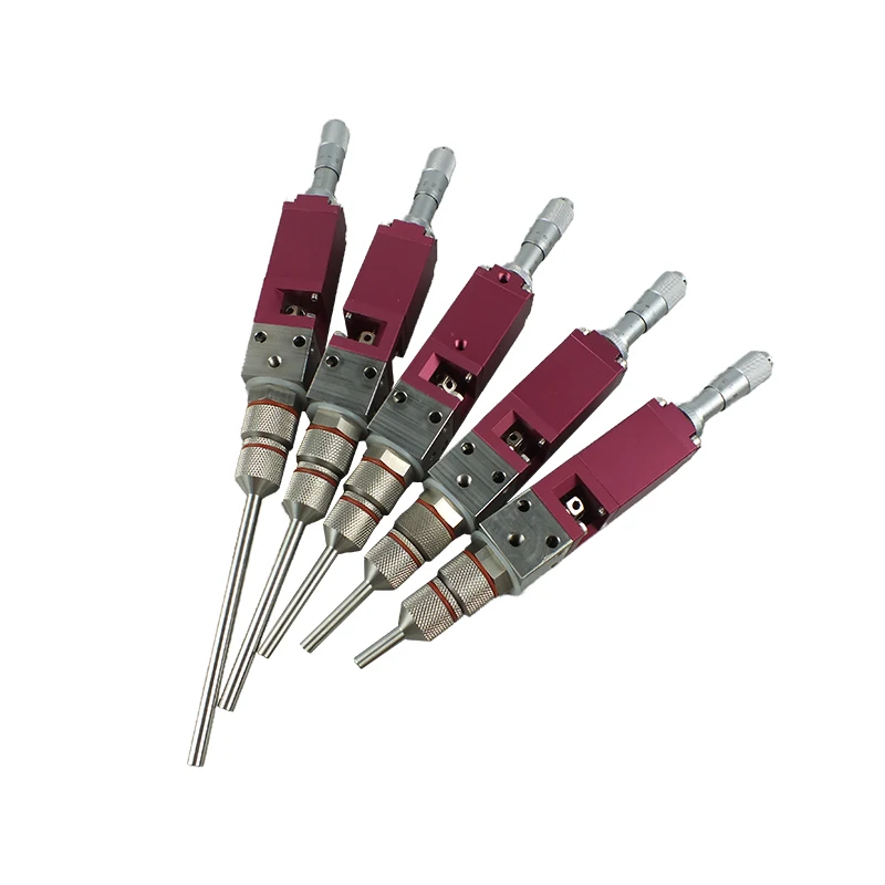 DJF-45 Точная точка распылительного клапана удлиняющая насадка с микрометром