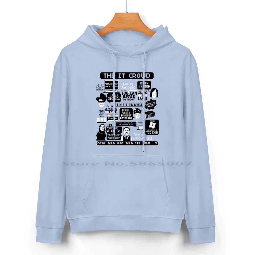 Толстовка с капюшоном из чистого хлопка 24 цвета