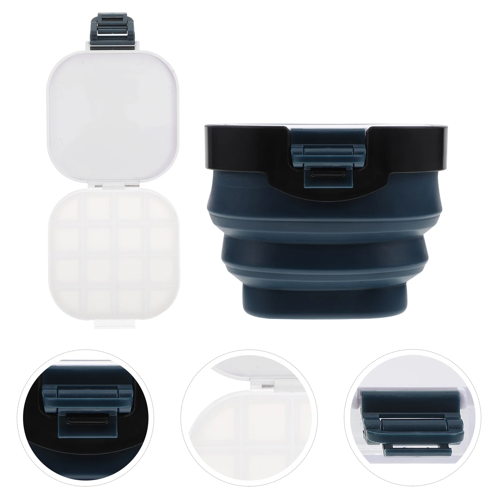 

1 Set Paint Brush Cleaner Practical Plastic Artist Brush Washer with Color Tray