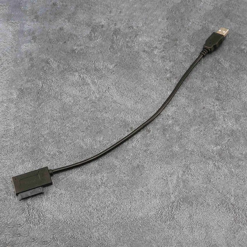 Кабель-Переходник USB 2 0 на Mini Sata II 7 + 6 13Pin для ноутбука CD/DVD ROM привода Slim Line - купить
