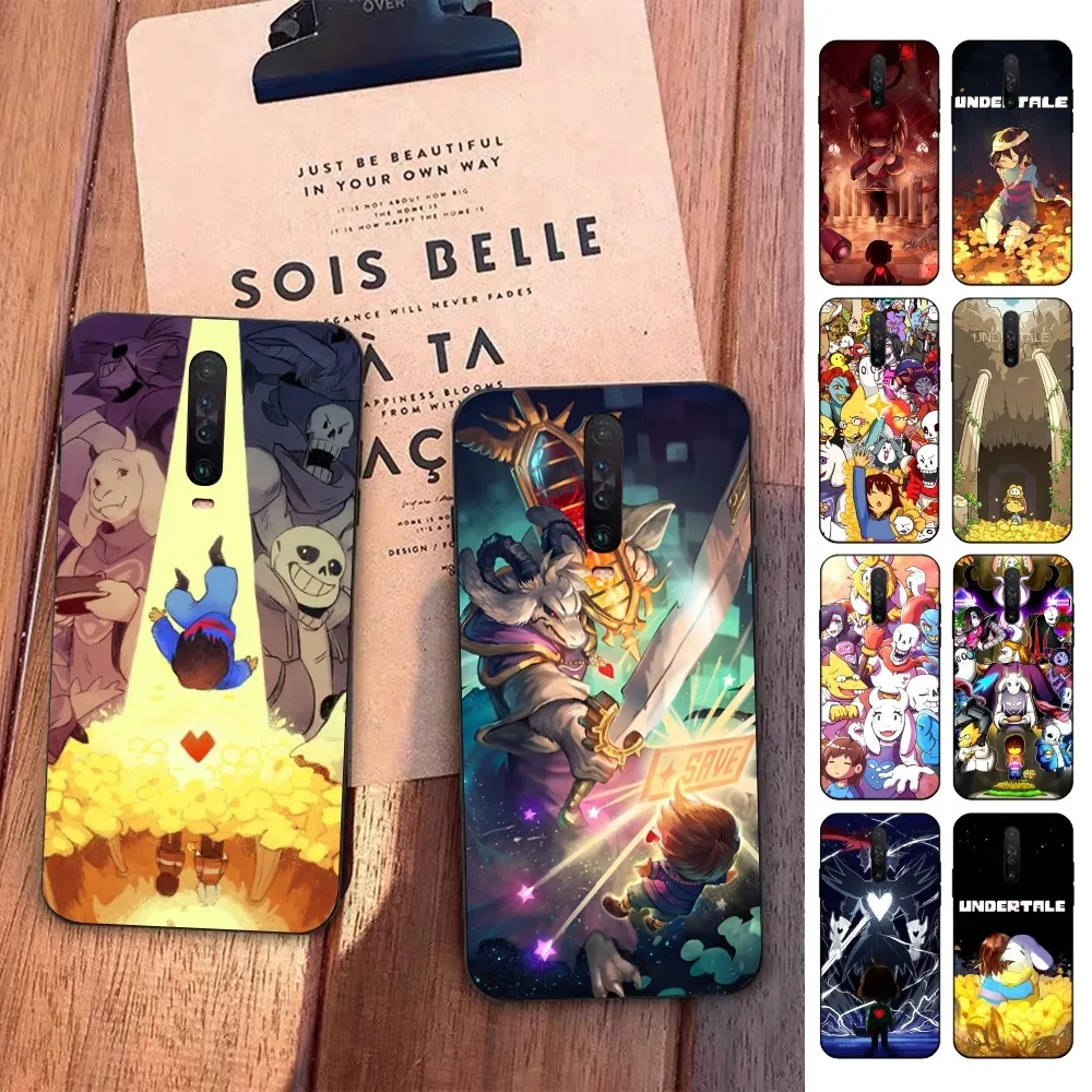 

Anime Designs Game Undertale Phone Case For Redmi 5 6 7 8 9 10 plus pro 6 7 8 9 A GO K20 K30 K40 pro plus F3 Fundas