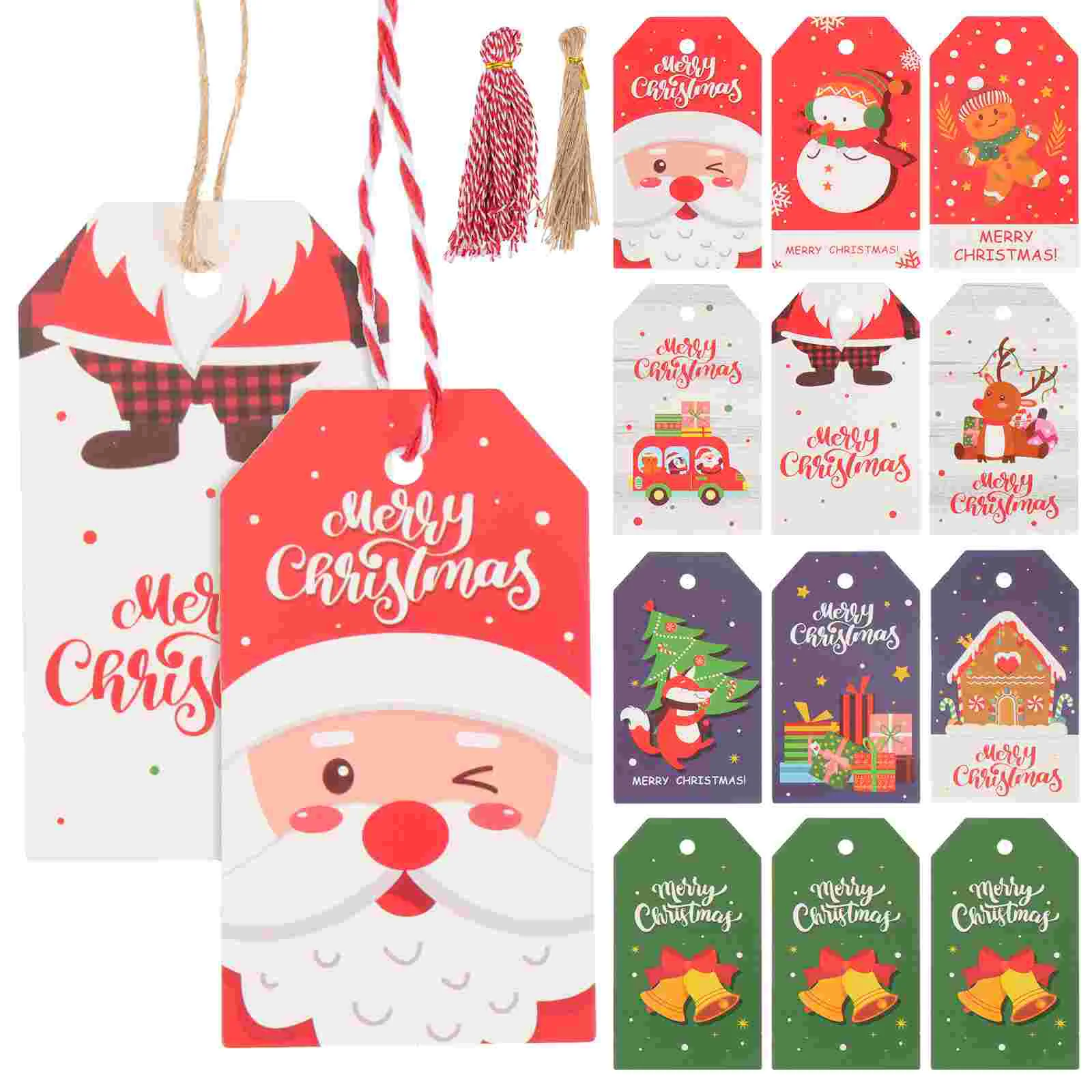 

Tags Christmas Gift Paperlabels Hanging Tagname Holiday String Presentparty Santa Gifts Decorative Merry Tree Label Favor