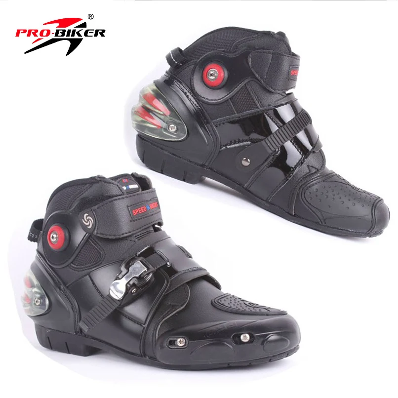 professional motorbike motorcycle boots motocross racing boots waterproof biker protect ankle moto shoes A09003