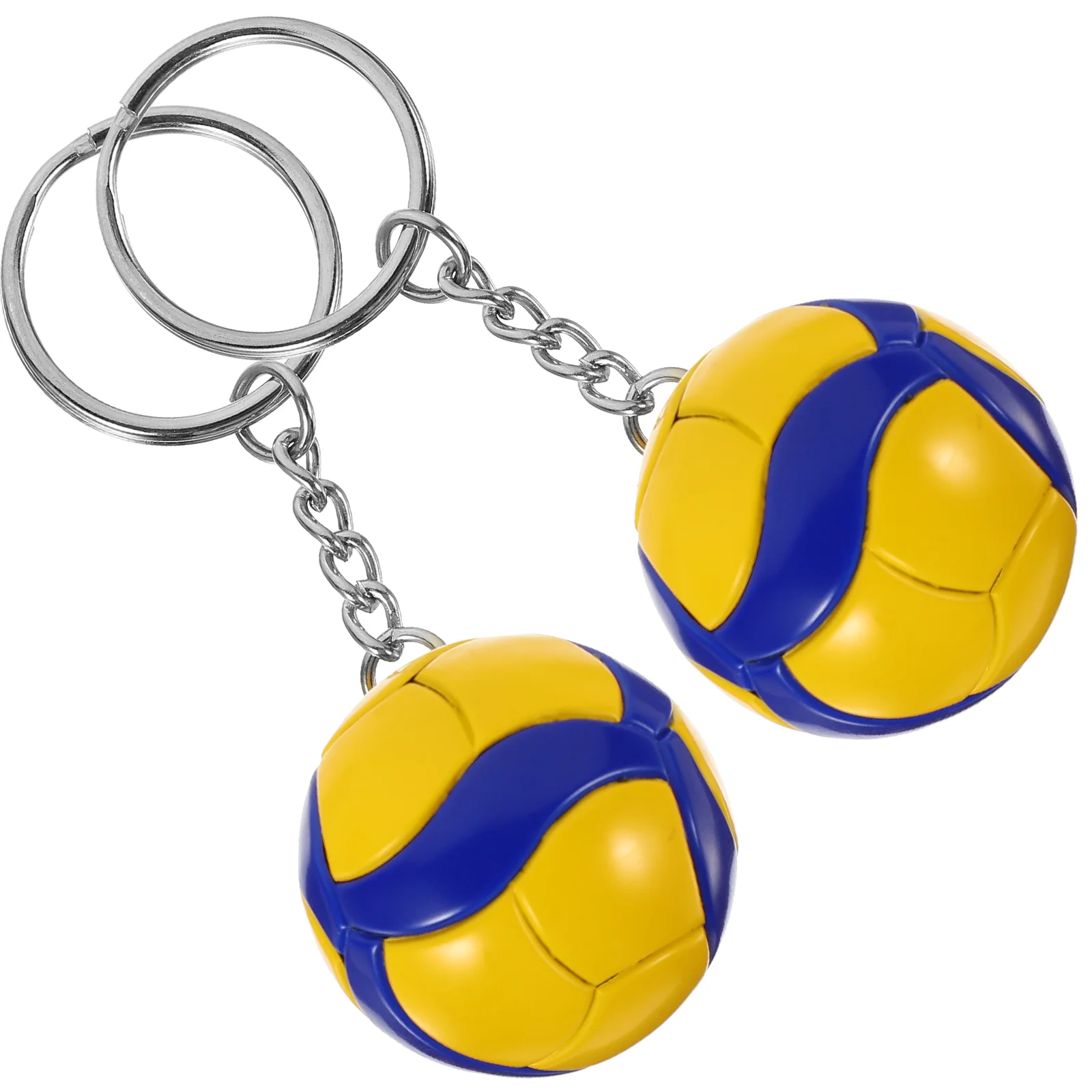 

2 шт., брелки для ключей от машины и волейбола