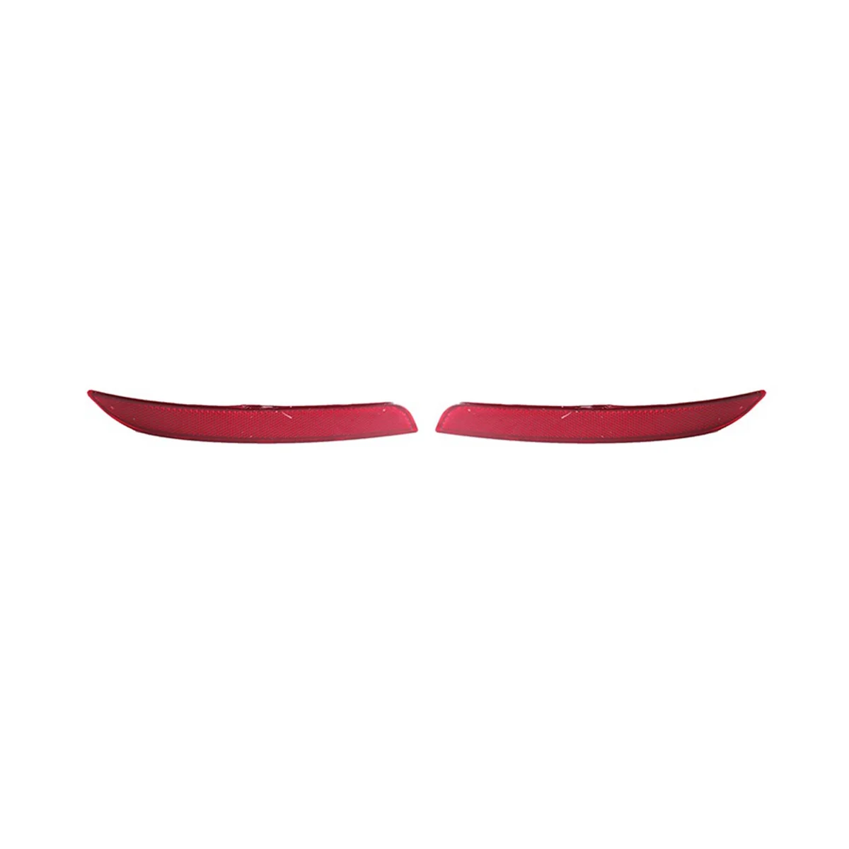 

Rear Bumper Reflector 63147842955 63147842956 Left Right for 5 Series F10 F18 2011-2016 Accessories, 2PCS Red