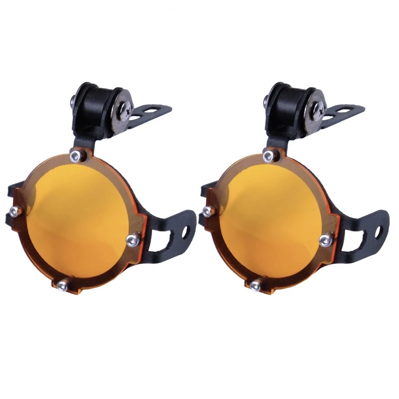 Универсальные мотоциклетные дневные Противотуманные фары 40 Вт 6000K прожекторы с