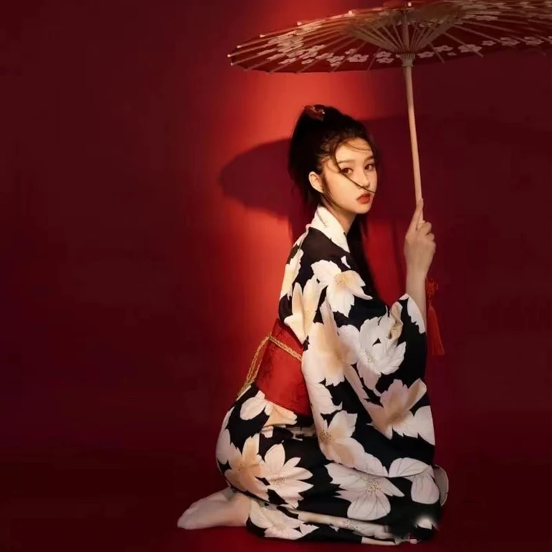 Новинка 2024 кимоно для женщин традиционная японская одежда банный халат сауна