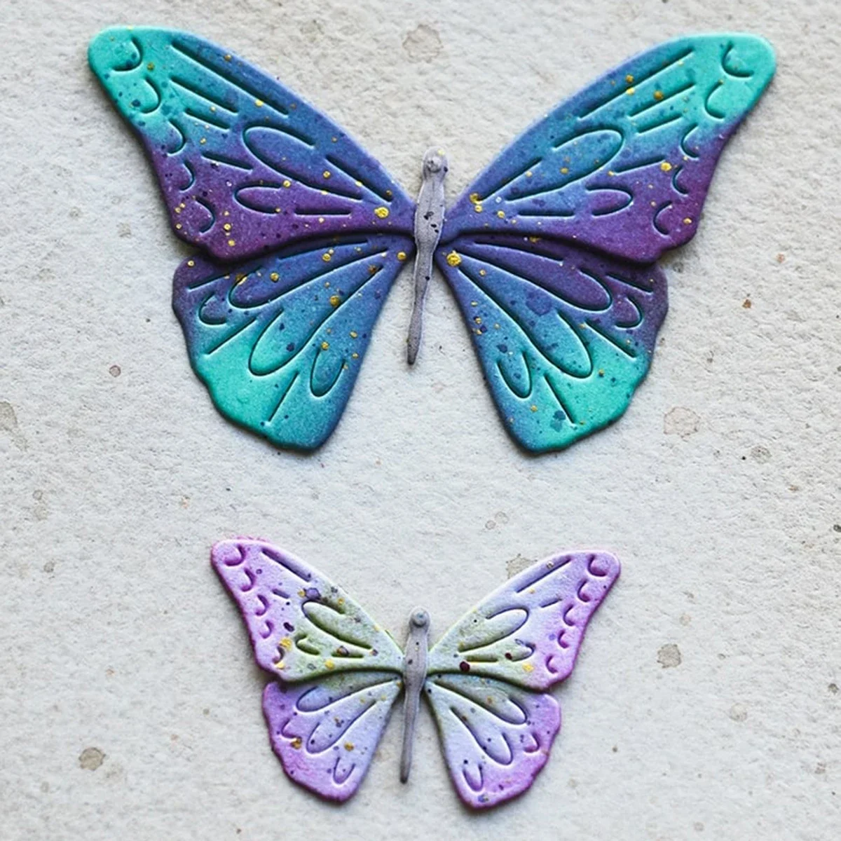 Металлические штампы Addycraft в виде бабочек для скрапбукинга бумаги рукоделия ножа