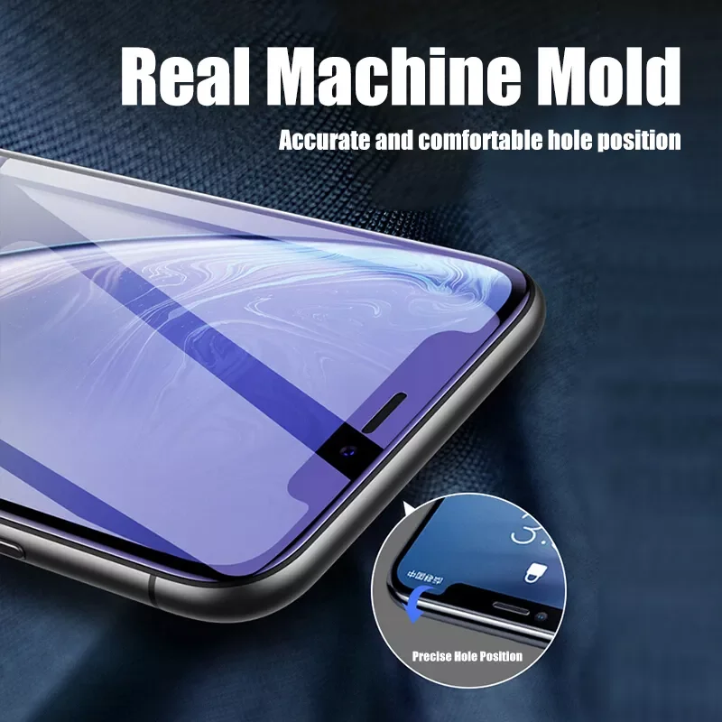 9999D Protective Tempered Glass For iPhone 11 12 13 Pro Max Screen Protector On iPhone XR X XS 7 8 6 Plus 13 Pro 12 Mini Glass