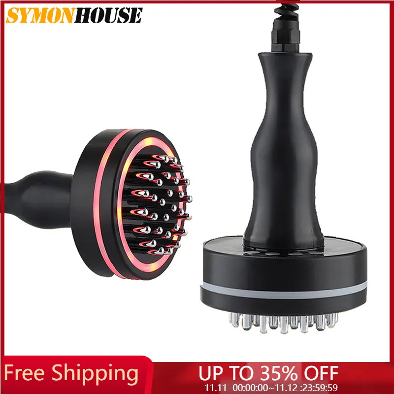 

Электрический скребок для тела Guasha Массажер Meridian, массажер микротока, лимфатическая щетка для детоксикации, электрическая кисть для мериди...