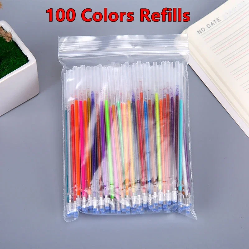 

Гелевые ручки Kissbuty 100 цветов