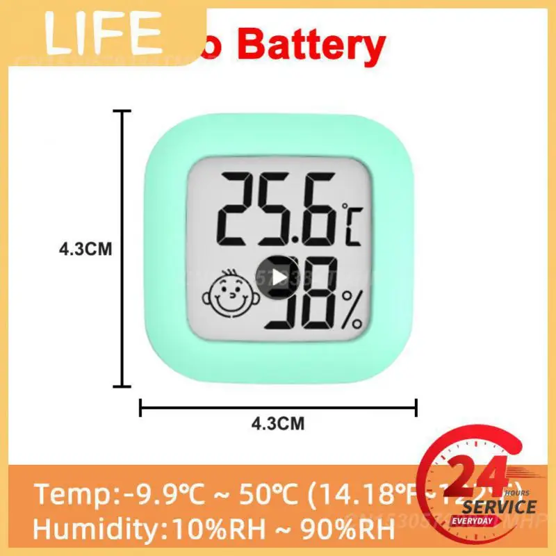 

Room Thermometer Hygrometer Room Thermometer Mini Upgrade Indoor Room Electronic Temperature And Humidity Meter Lcd Digital
