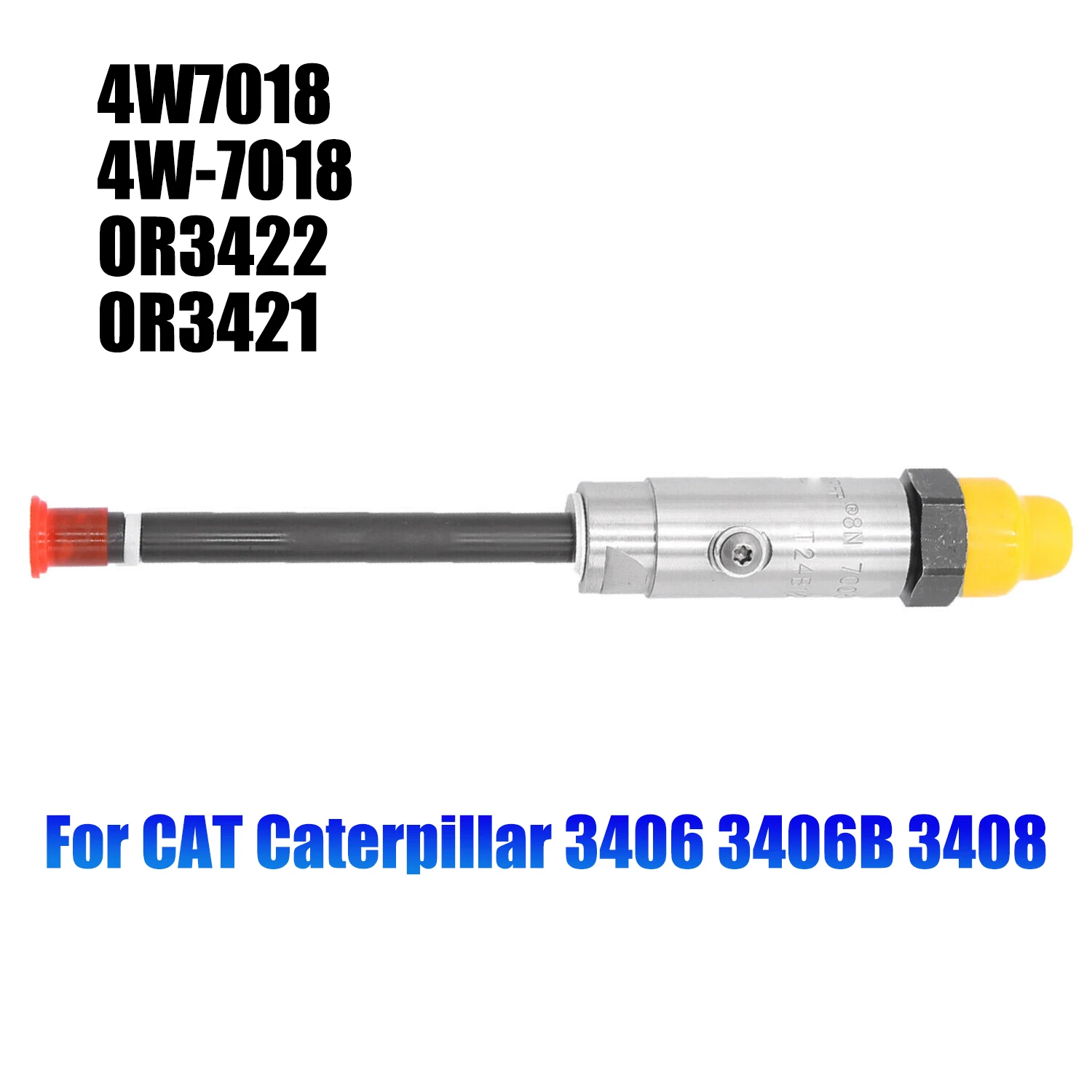 

6PCS New Fuel Injector Nozzle 4W7018,OR3422 Fits for Caterpillar CAT 3406,3408,988 Loader