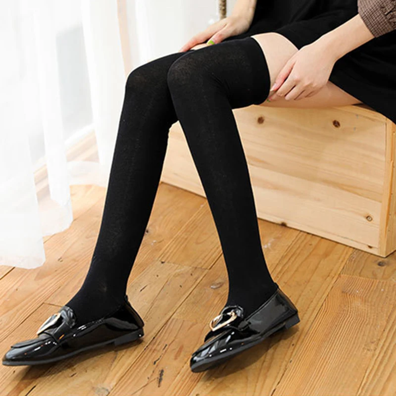 Noble 4pcs High Quality Women Thicken Warmth Ladies Stocking Tights Elastic Sexy Female Thermal Thick  Winter Girls Stockings