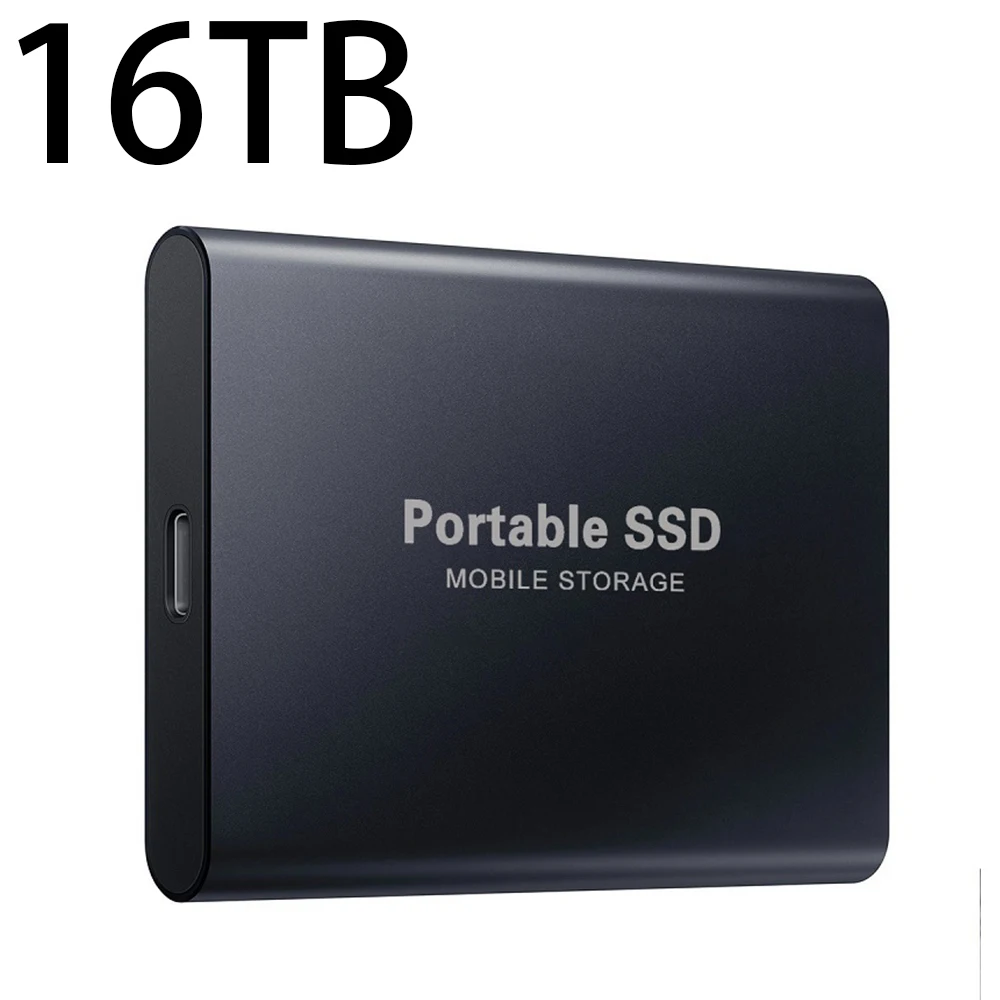 

External Hard Drive Portable SSD Laptop HD Portable Solid State Drive 16tb 10tb 8tb 4tb 2tb Storage Disk SSD External Hard Drive