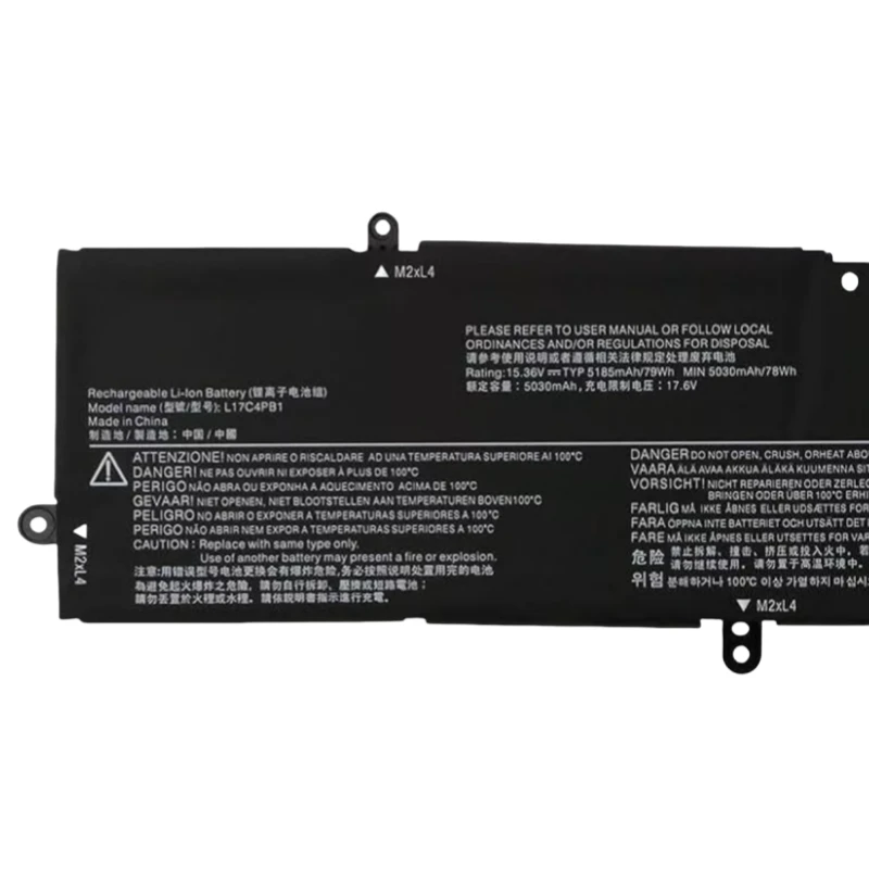 Новый аккумулятор для ноутбука 15 36 В 79 Втч L17M4PB1 L17C4PB1 Lenovo V730-15-ISE V730-15-IFI IdeaPad
