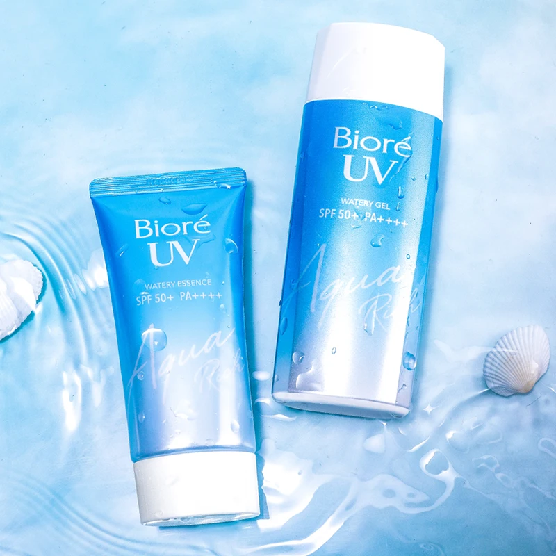 Biore Sunscreen SPF50+ Sunscreen UVB Protective Gel Isolation Moisturizing Whitening Waterproof Refreshing For Men And  Women