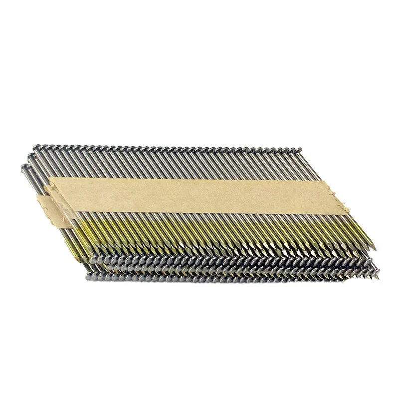 75 мм полиэтиленовые бумажные ленты с закрещенной головкой гвозди закатанным