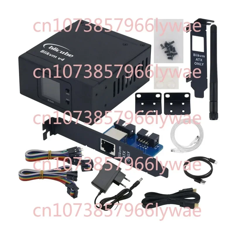 Официальная оригинальная BliKVM V4 Allwinner KVM Over IP PoE HDMI-совместимая видеопетля для