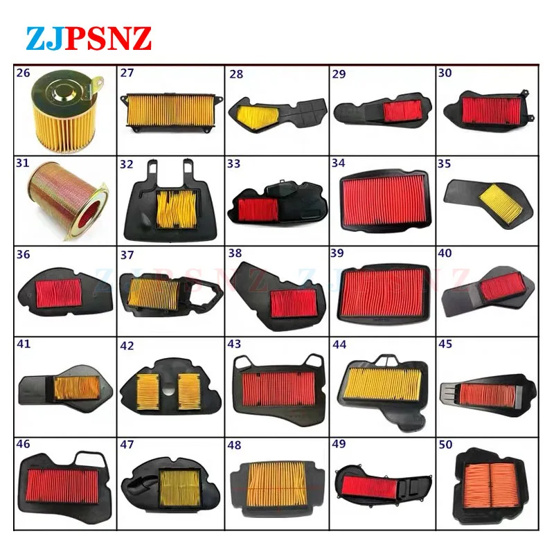 

Motorcycle GY6 125cc 150cc Air Filter Filter Element Foam Air Filter Sponge Cleaner For Scooter Go Kart Universal High Quality