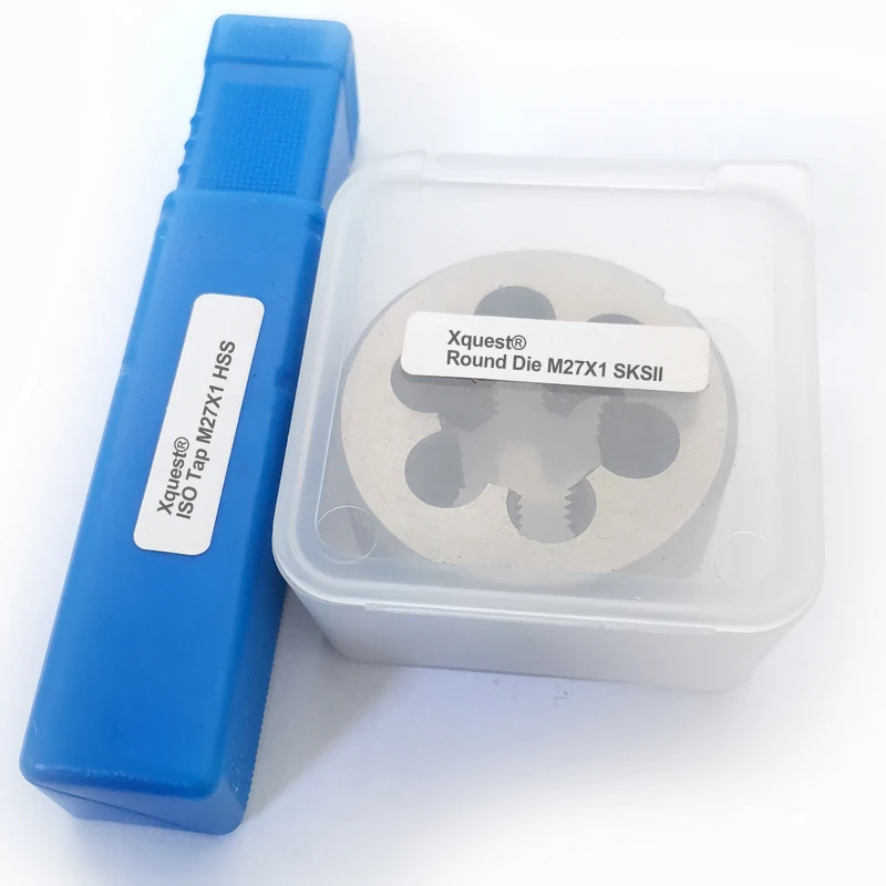 Набор метчиков и матриц с метрической резьбой M25 M26 M27 M28 M29 M30, метчики с прямой канавкой, матрицы M25X1 M26X1.5 M27X1.5 M28X2 M30X1.5