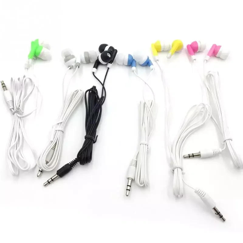 

new Stereo In-Ear Earphone Headphone Headset Earbuds Sports Headset 6 Colors Universal 3.5mm Wired Musice Earphone