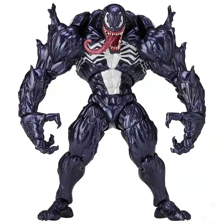 

Disney Marvel Revoltech Venom Action Figure Spiderman Iron Man Carnage Venom Action Figure Model Toy Gift for Boy