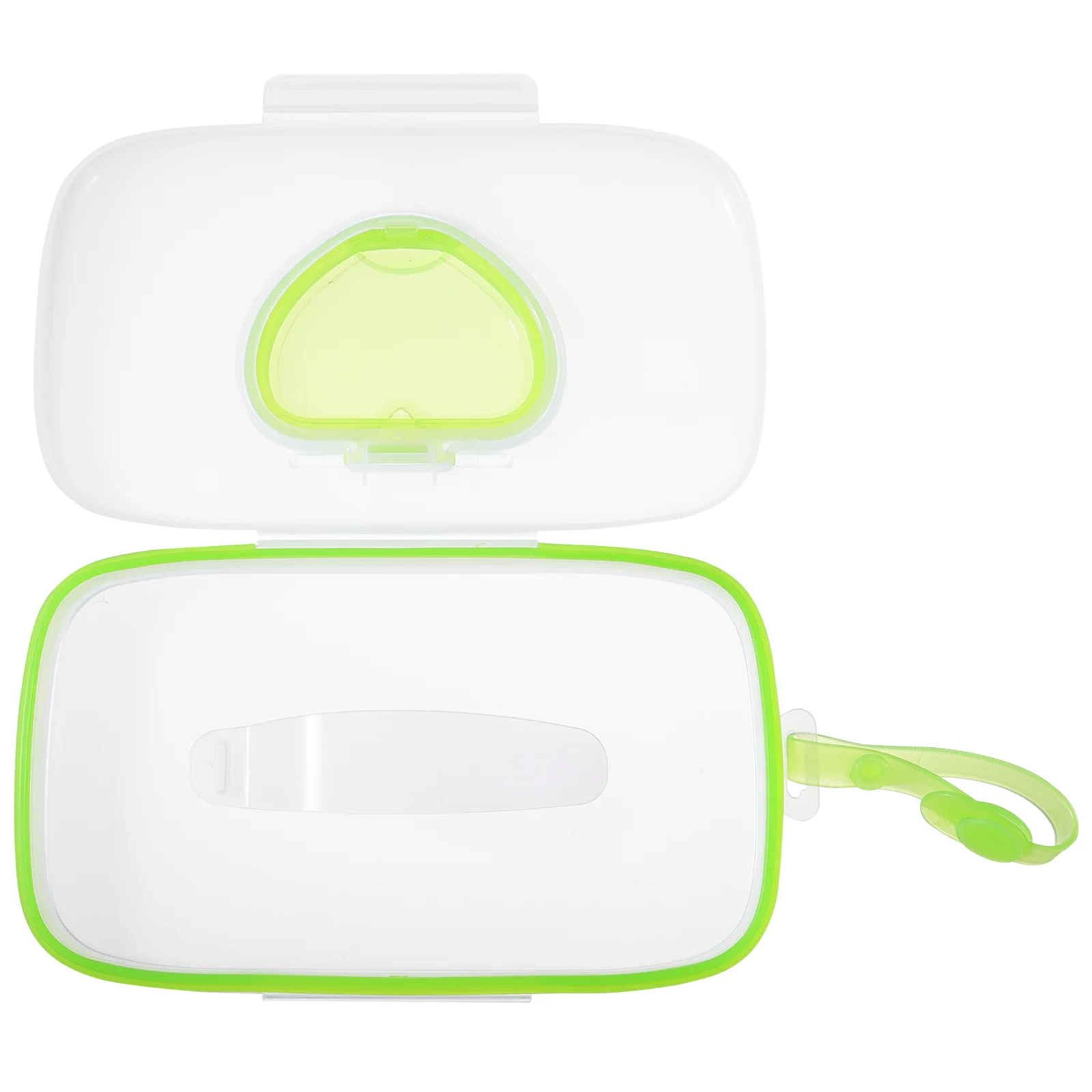 

2Pcs Wipe Box Dispenser Wet Wipe Container for Travel Portable Wet Wipe Dispenser Crib Button Wipe Dispenser Container for