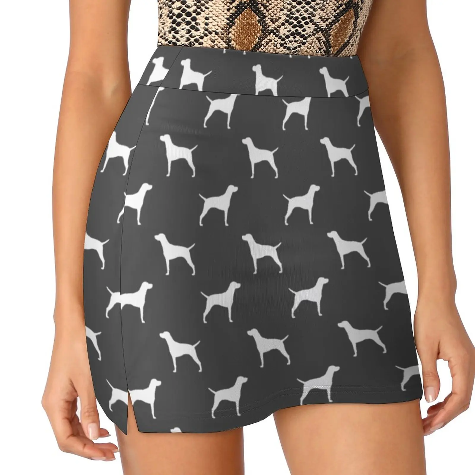 Венгерский силуэт Vizsla (S) корейская модная юбка летние юбки для женщин