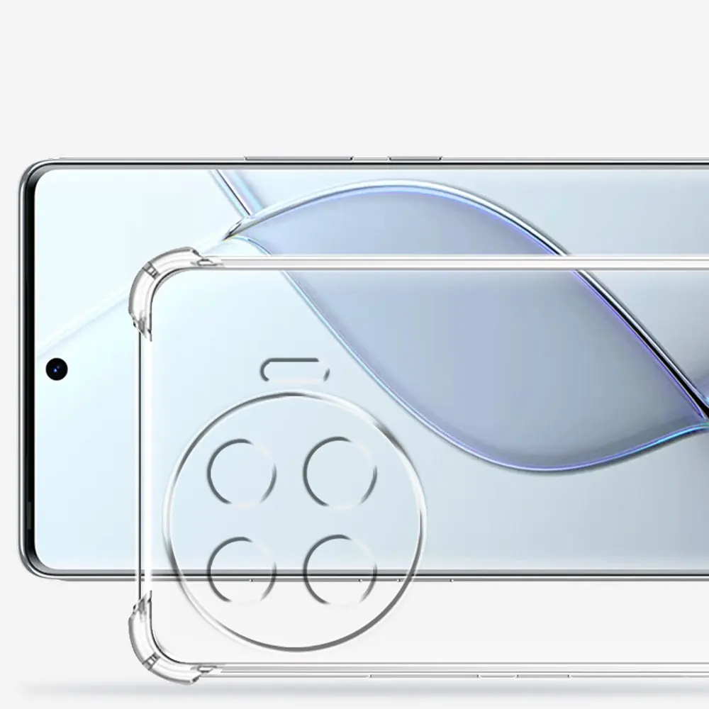 Противоударный чехол для Tecno Spark 20 Pro Plus прозрачный силиконовый мягкий телефона +