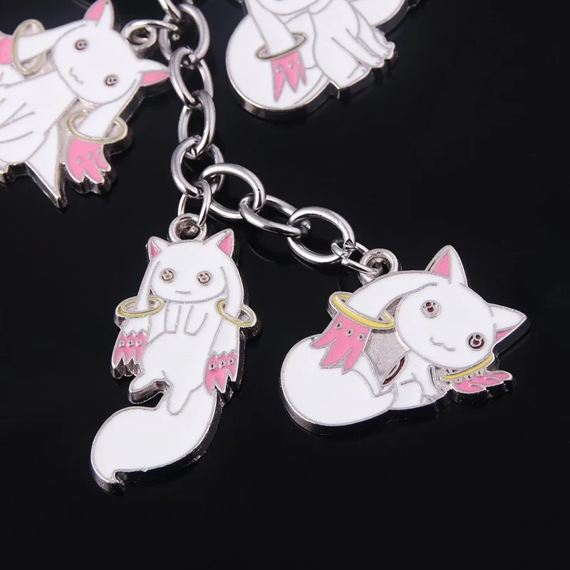Брелок для ключей женщин Puella Magi Madoka Magica мужской брелок-инкубатор металлический