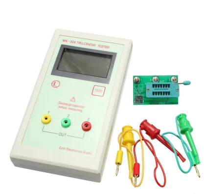 

MK-328 ESR Meter Tester Transistor Inductance Capacitance Resistance LCR TEST MOS/PNP/NPN Automatic Detection Newest