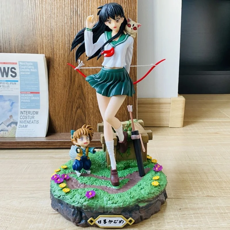 

Кукла игураси 28 см, модель корабля, ПВХ игрушка, статуэтка сесшомару, красивая девушка, второй Размер, креативный подарок