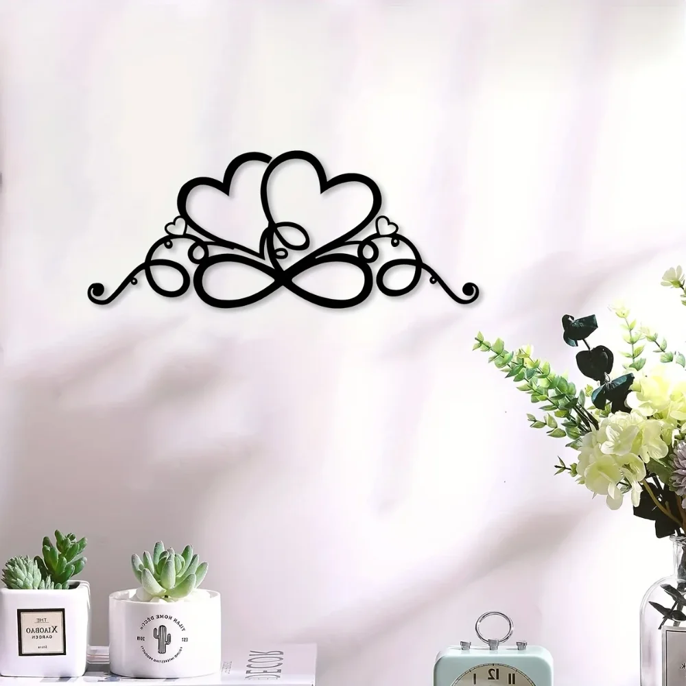 Изысканная двойная Любовь Бабочка фестиваль подвеска добавьте романтического