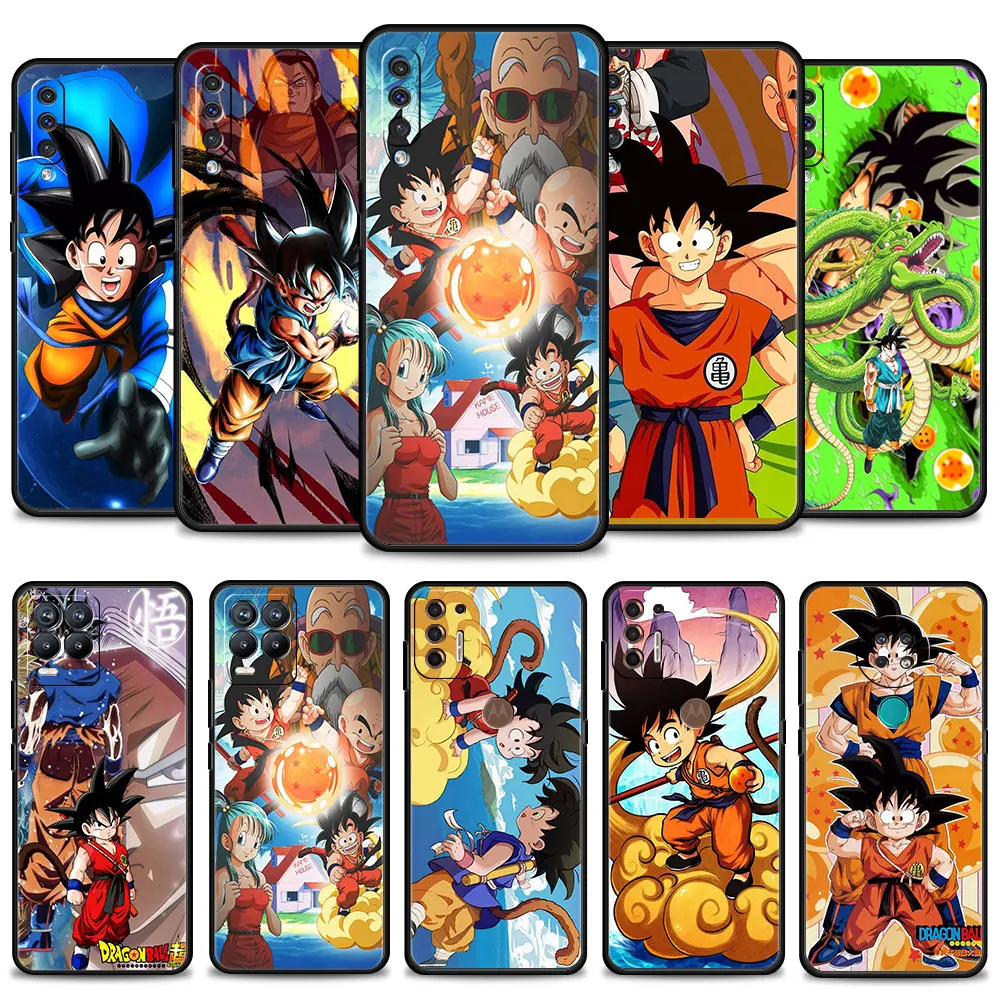 

Dragon Ball Saiyan Surpassing God Phone Case for Samsung Galaxy A50 A70 A30 M31 for Oppo Realme 8 8i C3 C21 C21Y Cover Silicone