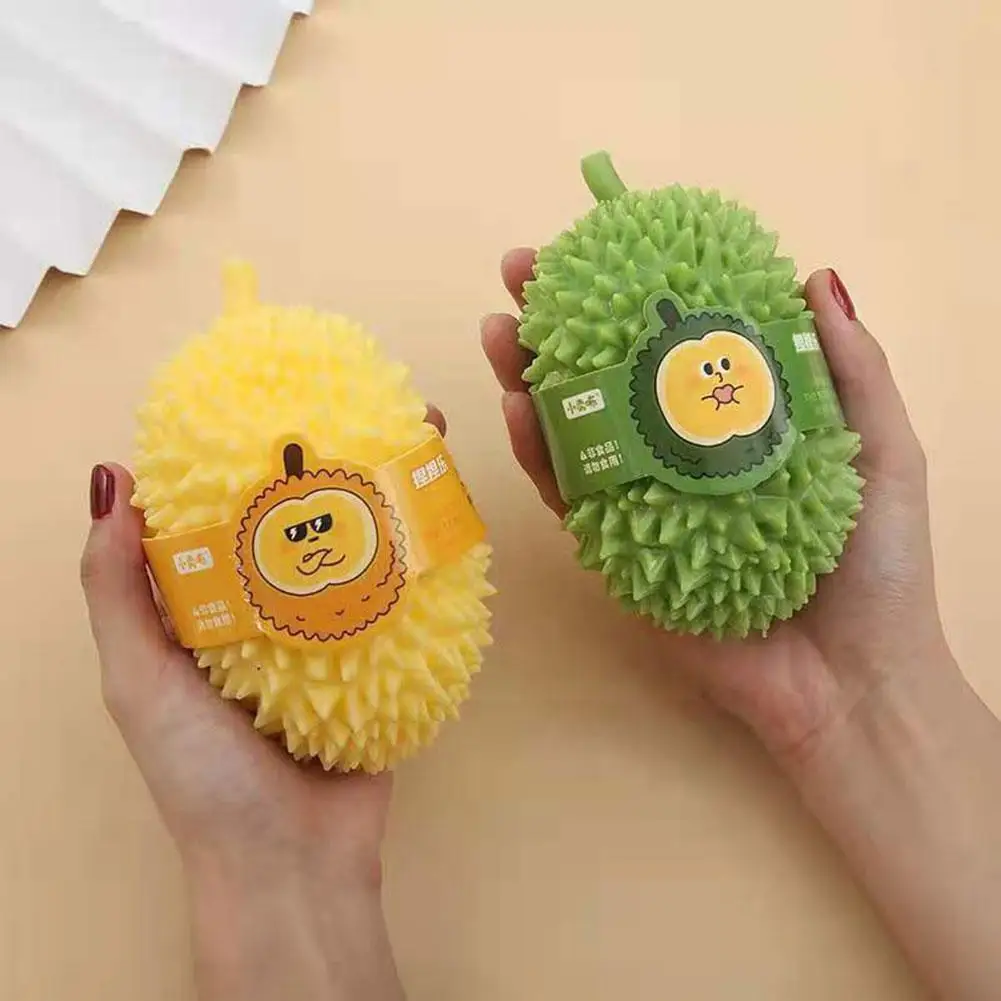 

1pcs Soft Durian Ball Squeeze Toy Adult Children Relief Release Anti-anxiety Simulation Irritability Ball Fruit Toy Gift St X2u3