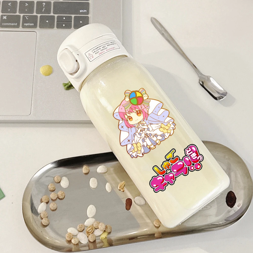 600 мл Shugo Chara мультфильм герметичная соломенная бутылка для воды портативная
