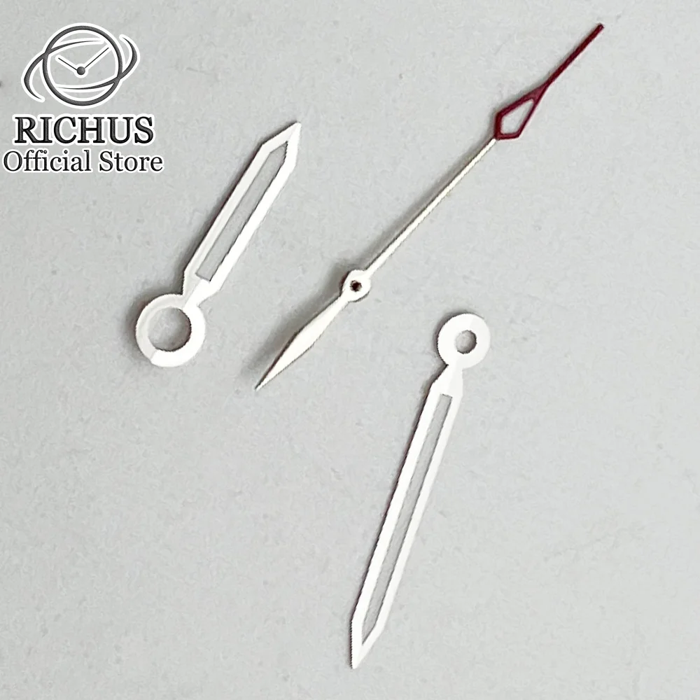 Зеленые светящиеся стрелки для часов NH35 NH36 ETA2824 2836 PT5000 ST2130 автоматические детали