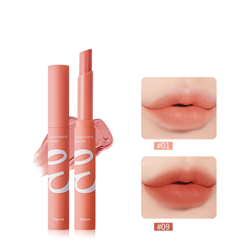 

Nude Lip Stick Gloss Pomadki Do Ust Rossetti Rouge A Lèvre Longue Tenue Waterproof Batons Mate Pinta Labios Permanente 24 Horas