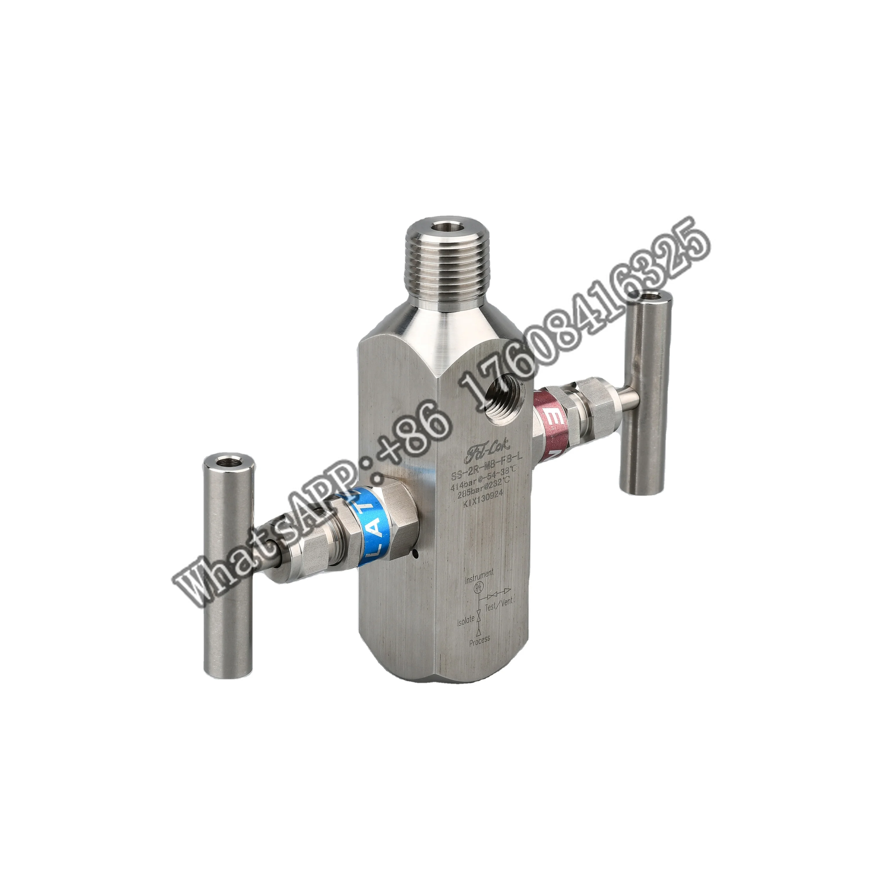 

2 way valve manifolds block &bleed valve SS316 manifold valve