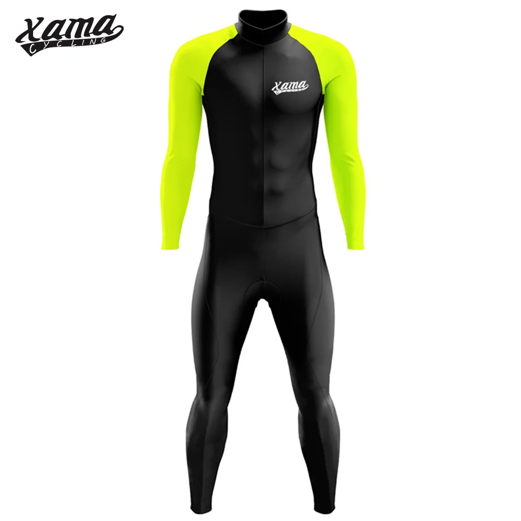 

XAMA 20222 Neoprene Wetsuit Men's Keep Warm Swimming Scuba Diving Bathing Suit long sleeve Triathlon Wetsuit for Surf Snorkeling