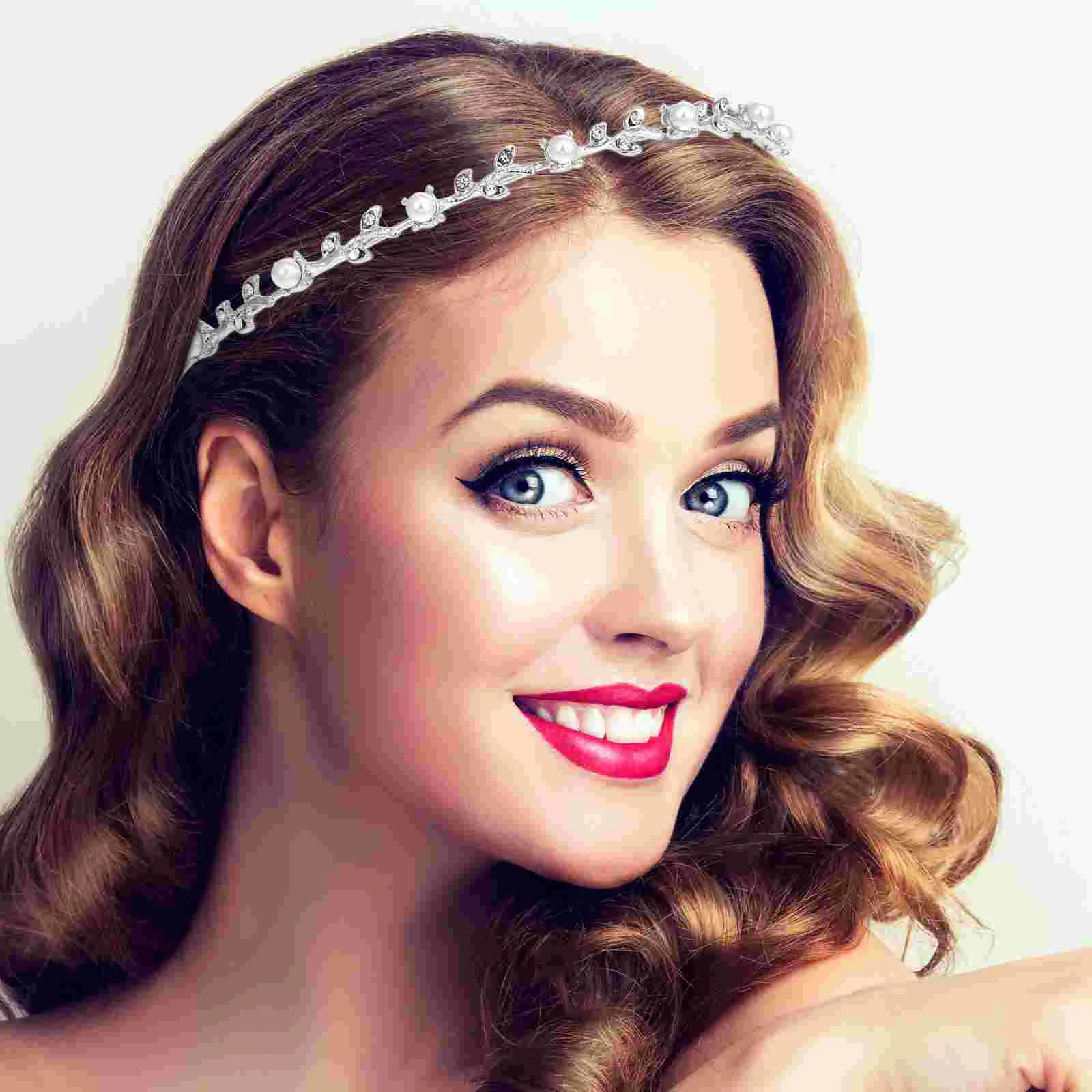 

Женская свадебная тиара, обруч для волос с кристаллами