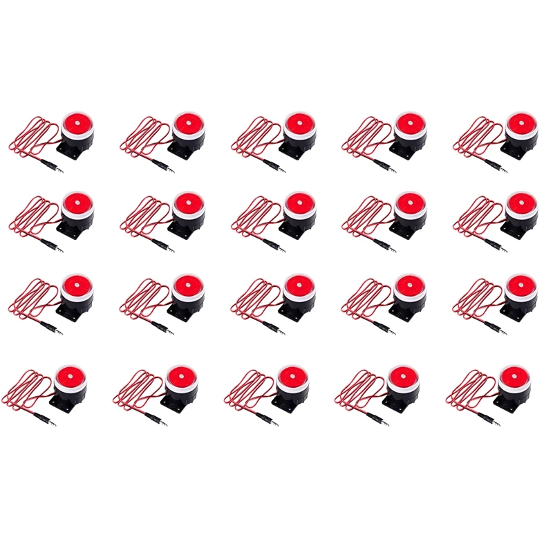 

ABGZ-20Pcs 120Db Wired Mini Sound Alarm Siren Horn For Alarm System DC9-12V