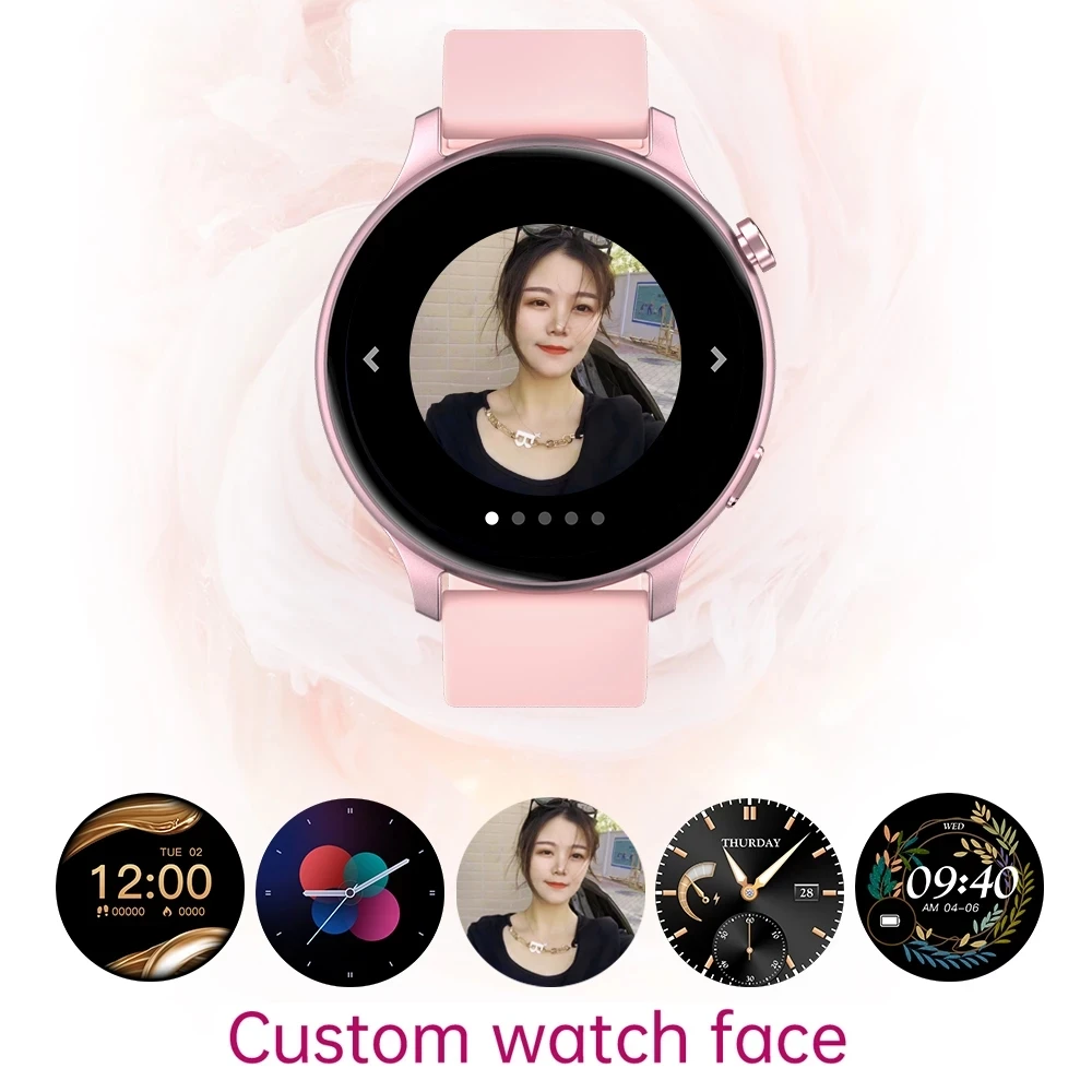 Новинка 2022 модные женские Смарт-часы с Bluetooth сенсорный экран водонепроницаемый